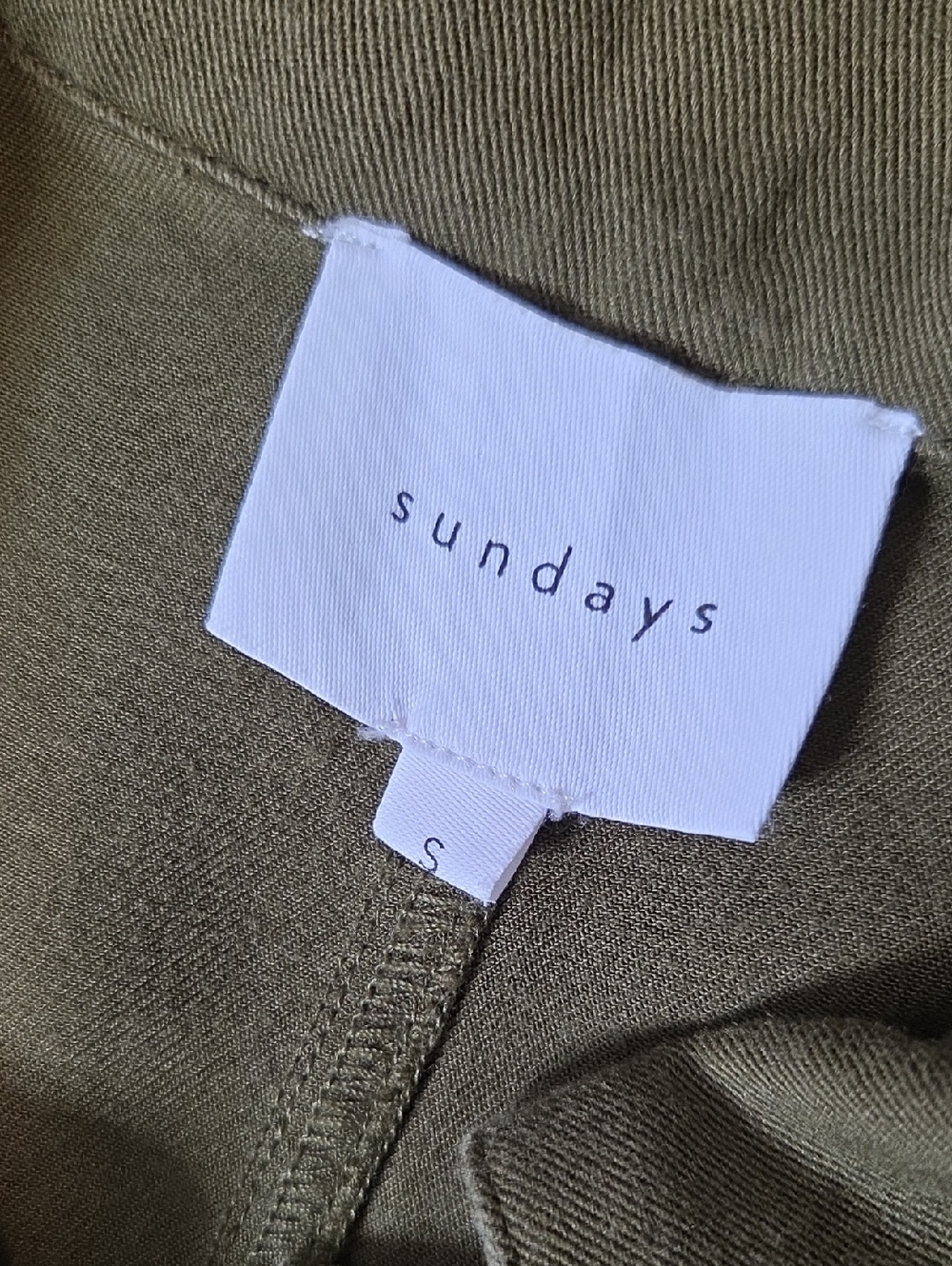 Sundays Olive Green Long Sleeve Jumpsuit - Picture 2 of 10